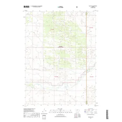 2017 Map of Halsey SE, 2017 Print