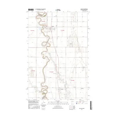 2016 Map of Halstad, 2016 Print