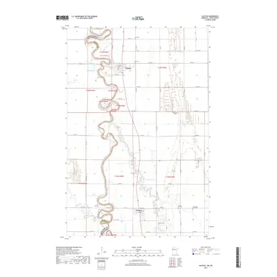 2019 Map of Halstad, 2019 Print
