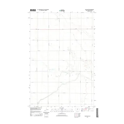 2014 Map of Halstad SW, 2014 Print