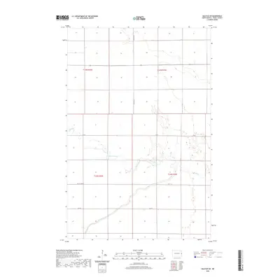 2020 Map of Halstad SW, 2020 Print