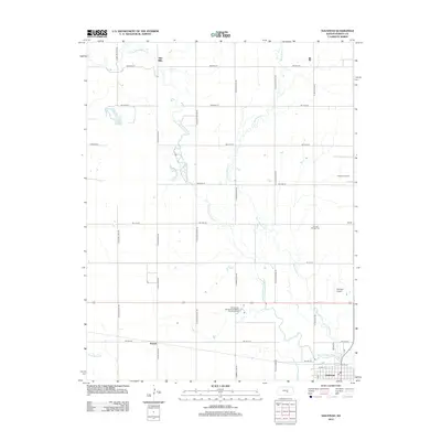 2012 Map of Halstead, 2012 Print