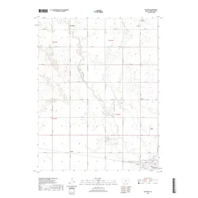 2018 Map of Halstead, 2018 Print