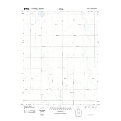 2012 Map of Halstead NW, 2012 Print