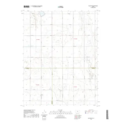 2018 Map of Halstead NW, 2018 Print