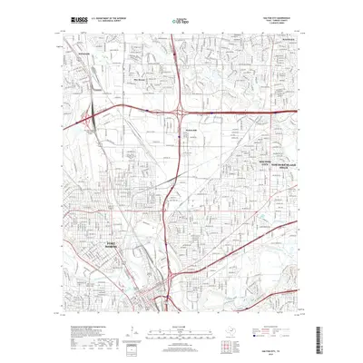 2019 Map of Haltom City, 2019 Print