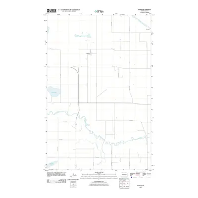 2011 Map of Hamar, 2011 Print