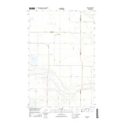 2014 Map of Hamar, 2014 Print