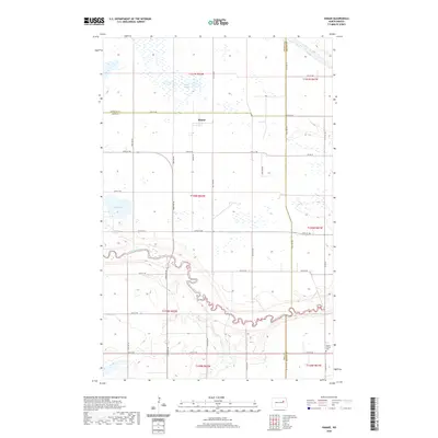 2020 Map of Hamar, 2020 Print