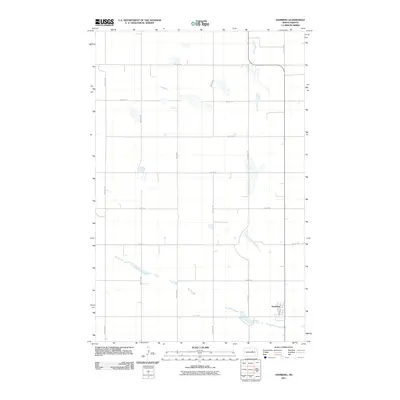 2011 Map of Hamberg, 2011 Print
