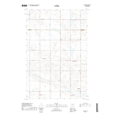 2018 Map of Hamberg, 2018 Print