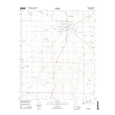 2014 Map of Hamburg, 2014 Print
