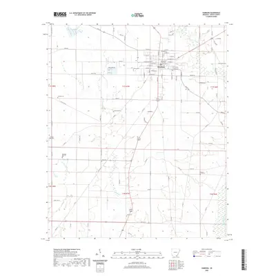 2020 Map of Hamburg, 2020 Print