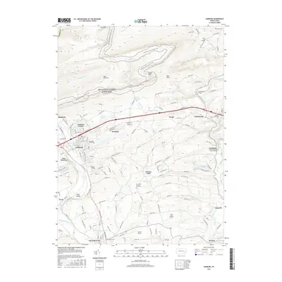 2016 Map of Hamburg, 2016 Print