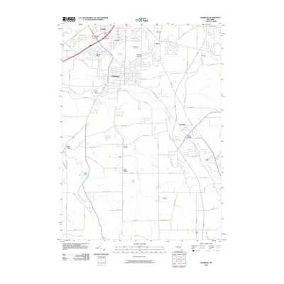 2010 Map of Hamburg, 2010 Print