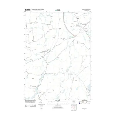 2012 Map of Hamburg, 2012 Print