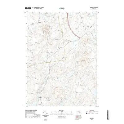 2021 Map of Hamburg, 2021 Print