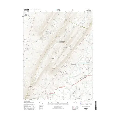 2016 Map of Hamburg, 2016 Print