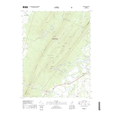 2019 Map of Hamburg, 2019 Print