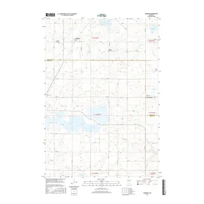2016 Map of Hamburg, 2016 Print