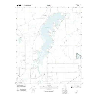 2010 Map of Hamby, 2010 Print