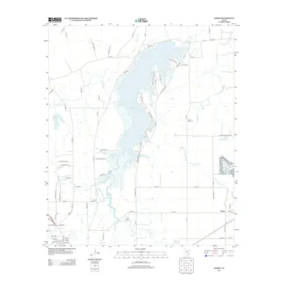 2012 Map of Hamby, 2012 Print