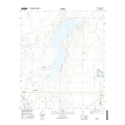 2016 Map of Hamby, 2016 Print