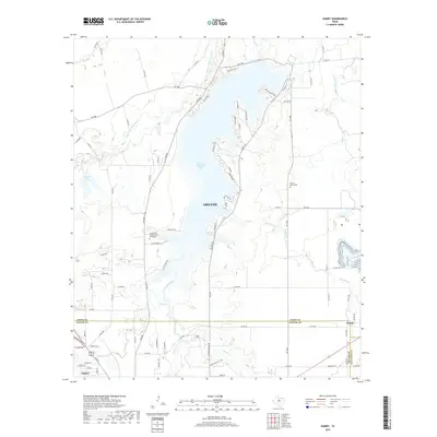 2019 Map of Hamby, 2019 Print