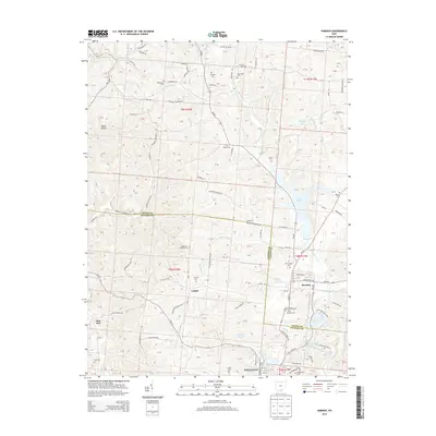 2013 Map of Hamden, 2013 Print