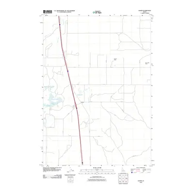 2010 Map of Hamer, 2010 Print
