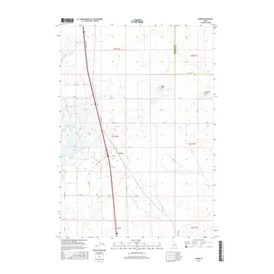 2017 Map of Hamer, 2017 Print