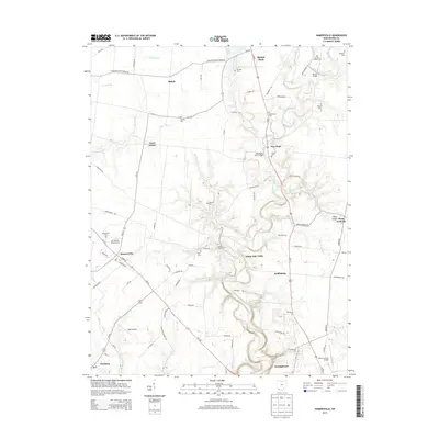 2013 Map of Hamersville, 2013 Print