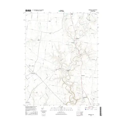 2016 Map of Hamersville, 2016 Print