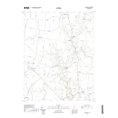 2019 Map of Hamersville, 2019 Print