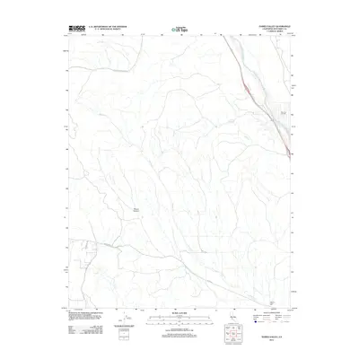 2012 Map of Hames Valley, 2012 Print