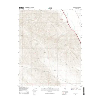 2015 Map of Hames Valley, 2015 Print