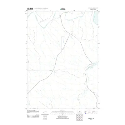 2012 Map of Hamill NE, 2012 Print