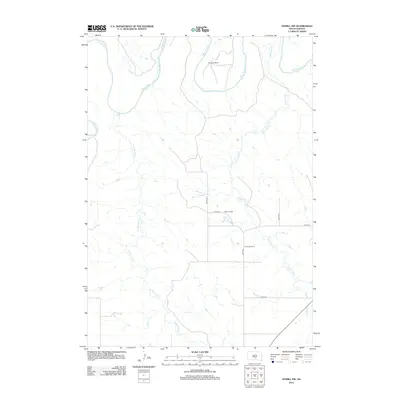 2012 Map of Hamill NW, 2012 Print