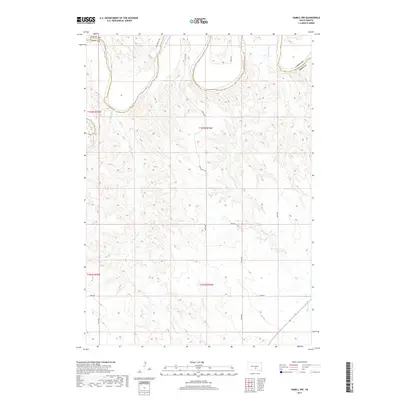 2017 Map of Hamill NW, 2017 Print
