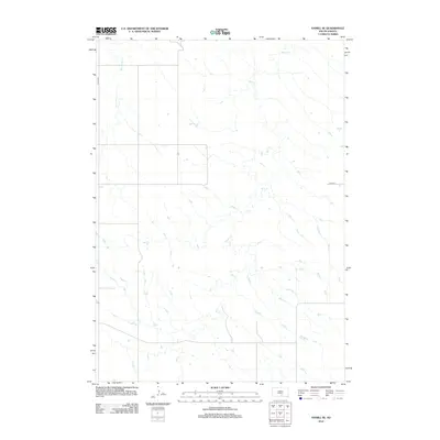 2012 Map of Hamill SE, 2012 Print
