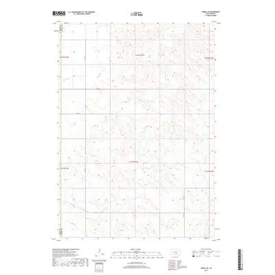 2017 Map of Hamill SE, 2017 Print
