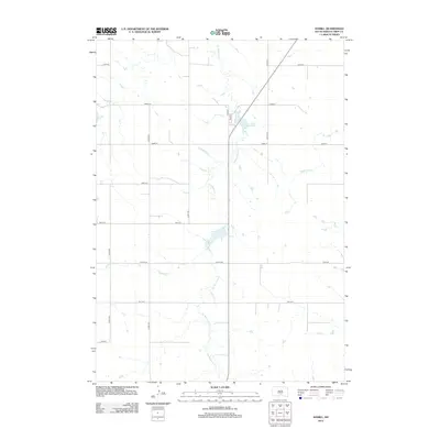 2012 Map of Hamill, 2012 Print