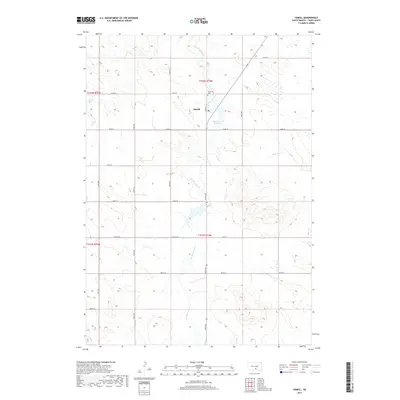 2017 Map of Hamill, 2017 Print