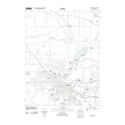 2010 Map of Hamilton, 2010 Print