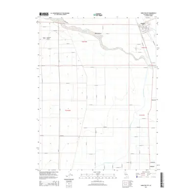 2015 Map of Hamilton City, 2015 Print