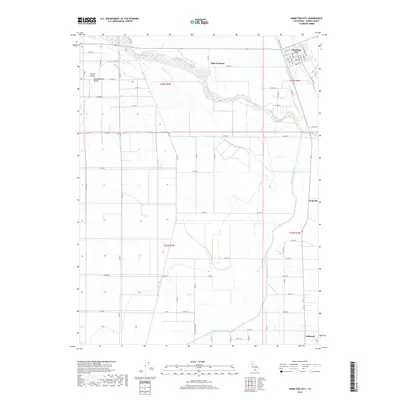 2018 Map of Hamilton City, 2018 Print