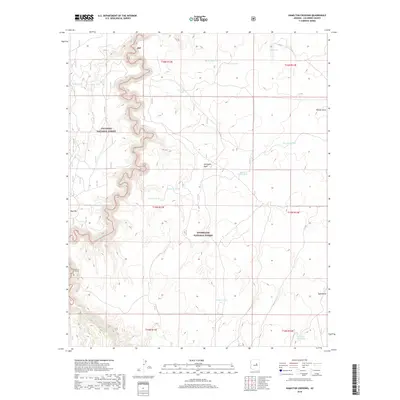 2018 Map of Hamilton Crossing, 2018 Print
