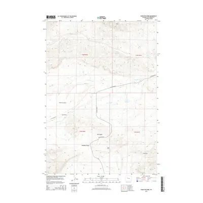 2015 Map of Hamilton Dome, 2015 Print