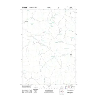 2011 Map of Hamilton Draw, 2011 Print