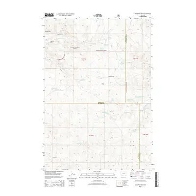 2014 Map of Hamilton Draw, 2014 Print